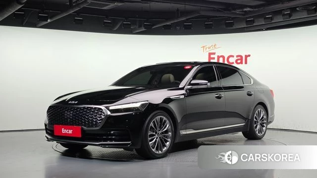 Kia The New K9 2nd generation 2021 Черный из Кореи