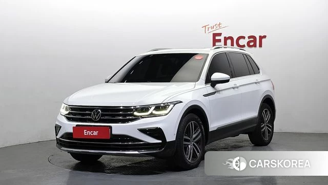 Volkswagen Tiguan second Generation 2023 Белый из Кореи