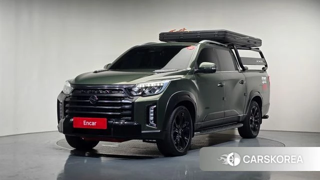 Ssangyong The New Rexton Sports Cannes 2022 Темно-зеленый из Кореи