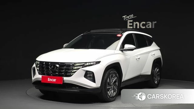 Hyundai Tucson (NX4) 2023 Белый из Кореи