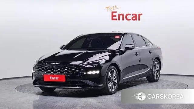 Kia K8 Hybrid 2022 Черный из Кореи