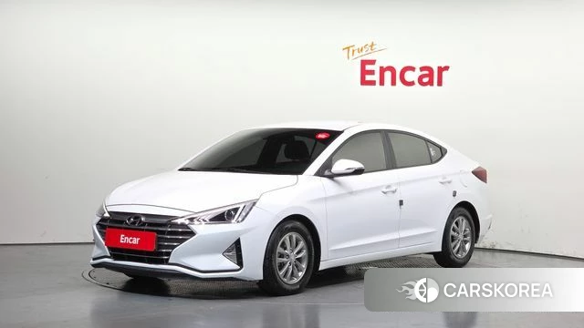 Hyundai The New Avante AD 2019 Белый из Кореи