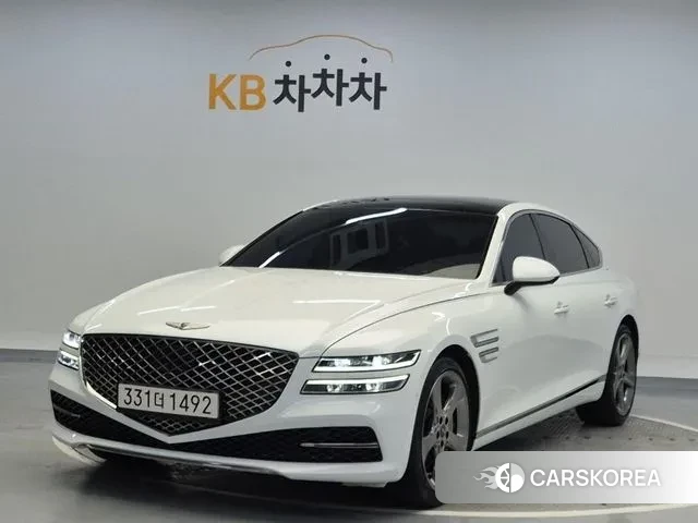 Genesis G80 (RG3) 2021 Белый из Кореи