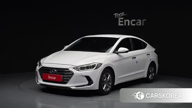 Hyundai Avante AD 2018 Белый из Кореи