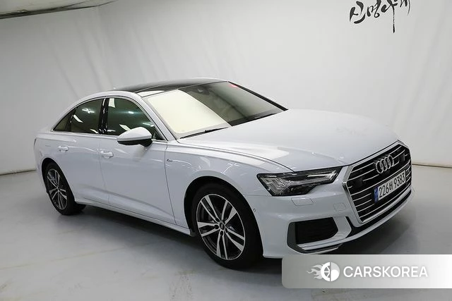 Audi A6 (C8) 2023 Белый из Кореи