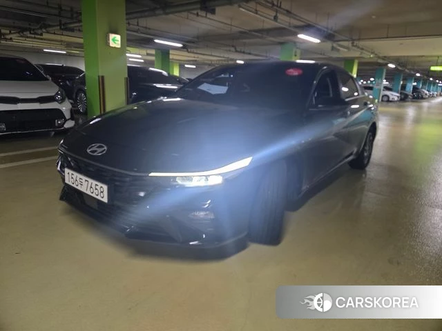 Hyundai The New Avante (CN7) 2023 Черный из Кореи