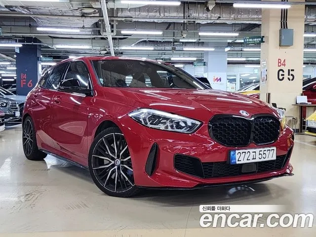 BMW 1 Series (F40) 2022 Красный из Кореи