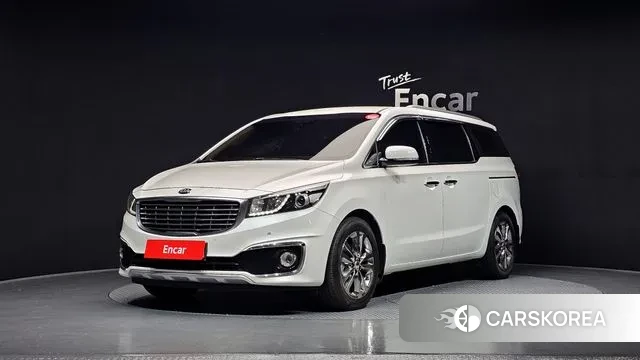 Kia All New Carnival 2018 Белый из Кореи