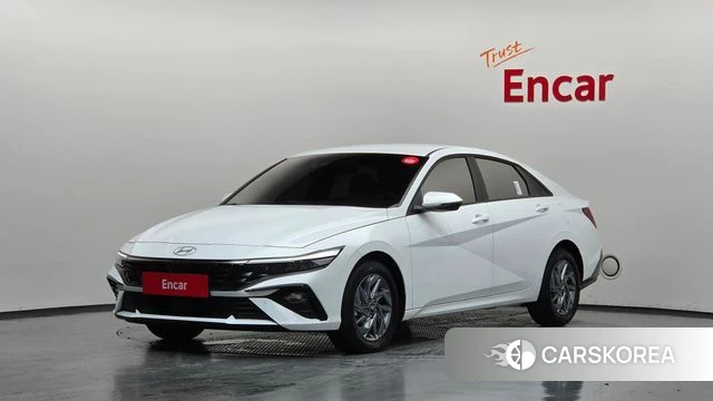 Hyundai The New Avante (CN7) 2025 Белый из Кореи