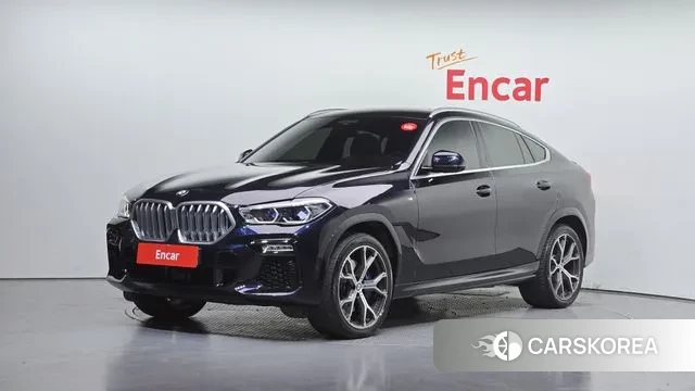 BMW X6 (G06) 2020 Синий из Кореи