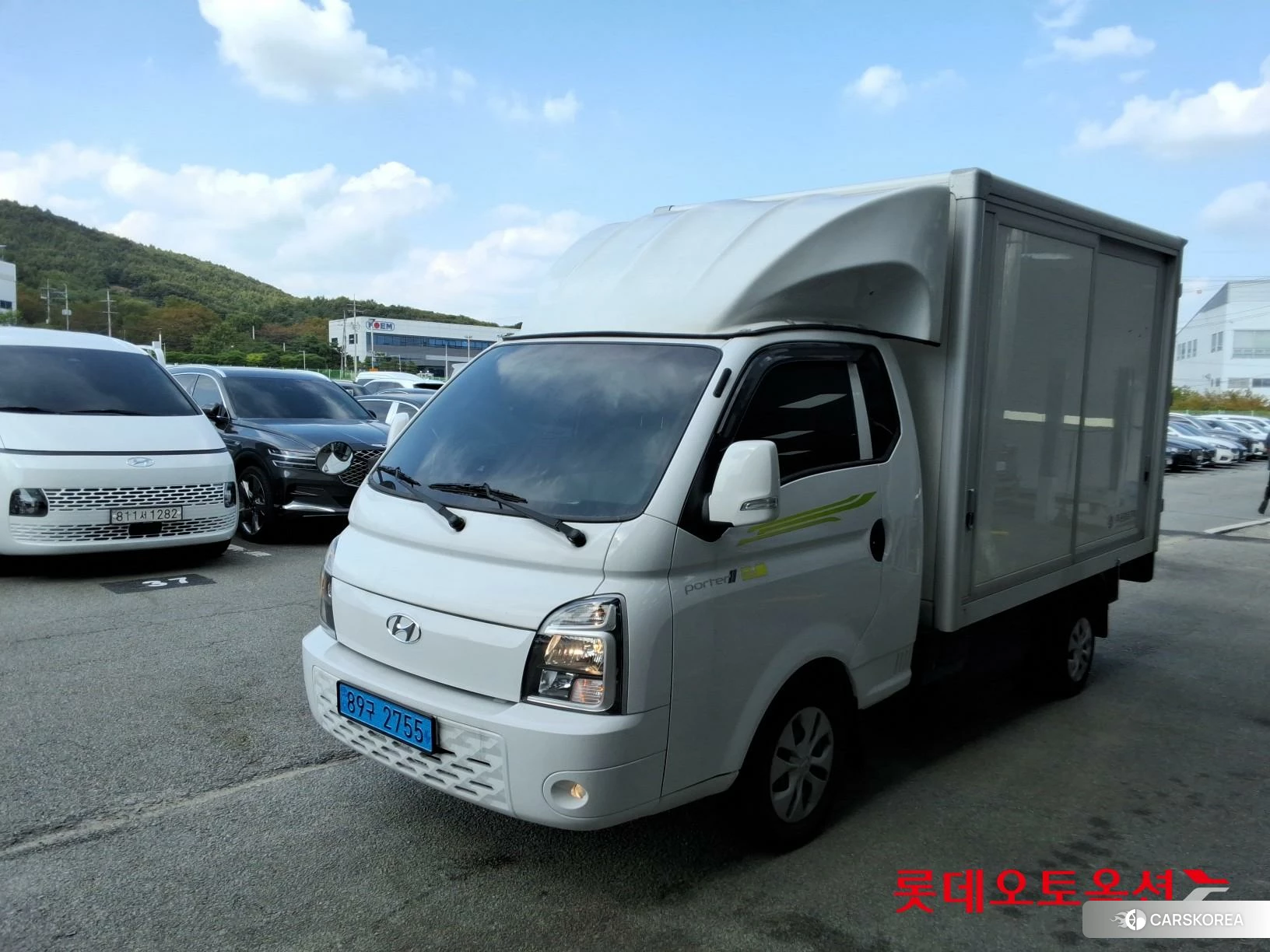 Hyundai Porter II electric 2021 Белый из Кореи