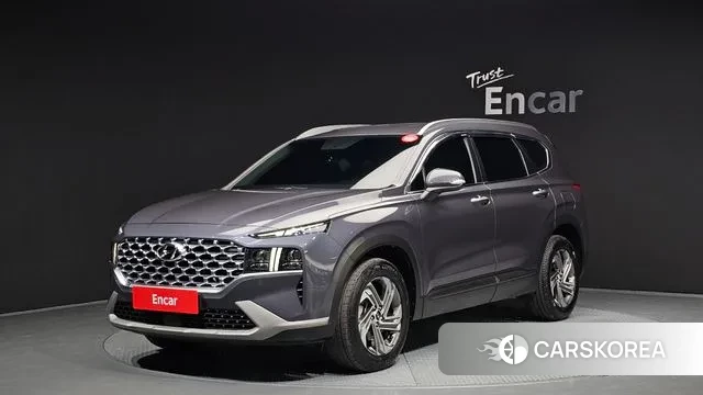 Hyundai The New Santa Fe 2021 Серый из Кореи