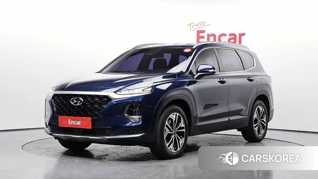 Hyundai Santa Fe TM 2018 Синий из Кореи