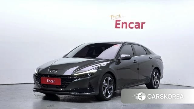 Hyundai Avante (CN7) 2021 Серый из Кореи