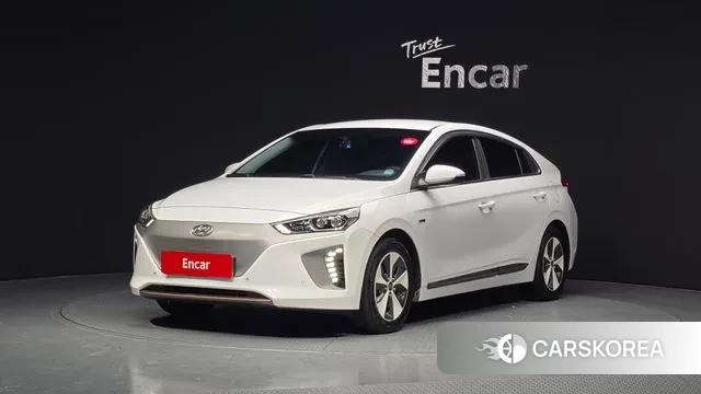 Hyundai Ionic Electric 2018 Белый из Кореи