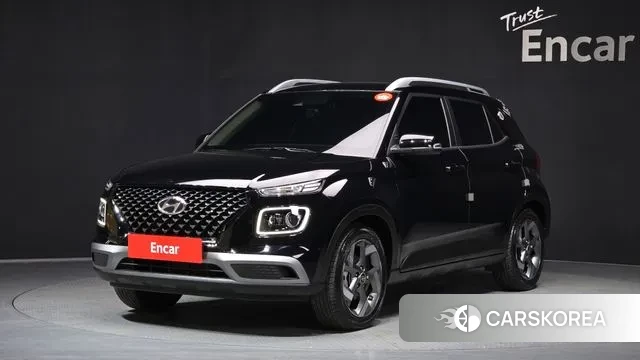 Hyundai Venue 2021 Черный из Кореи