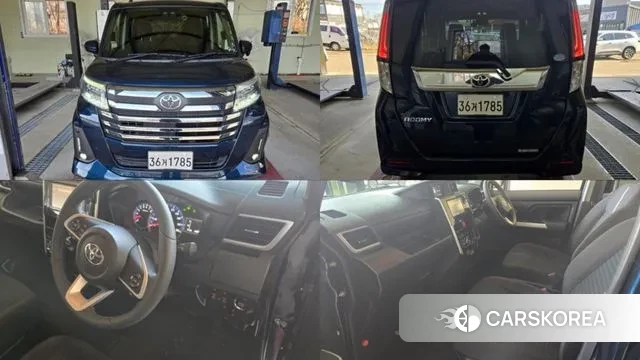 Toyota Rumi 2020 Синий из Кореи