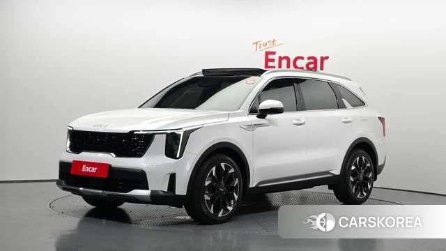 Kia The New Sorento 4th Generation 2023 Белый из Кореи