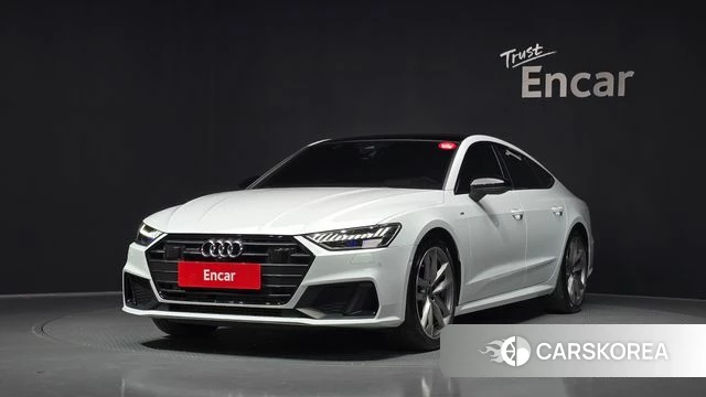 Audi A7 (4K) 2023 Белый из Кореи