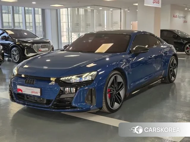 Audi RS e-Tron GT 2023 Синий из Кореи