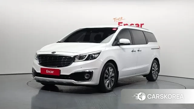 Kia All New Carnival 2018 Белый из Кореи