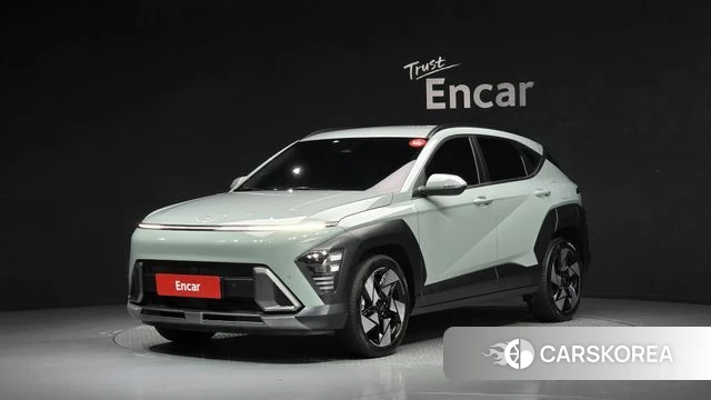 Hyundai Kona (SX2) 2023 Светло-зеленый из Кореи