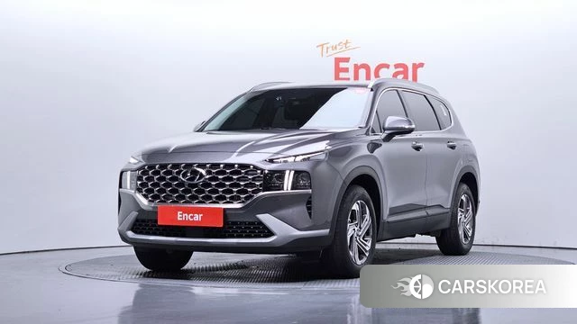 Hyundai The New Santa Fe 2022 Серый из Кореи