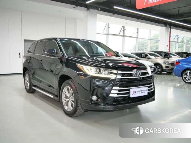 Toyota Highlander 2019 Черный из Китая