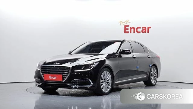 Genesis G80 2018 Черный из Кореи