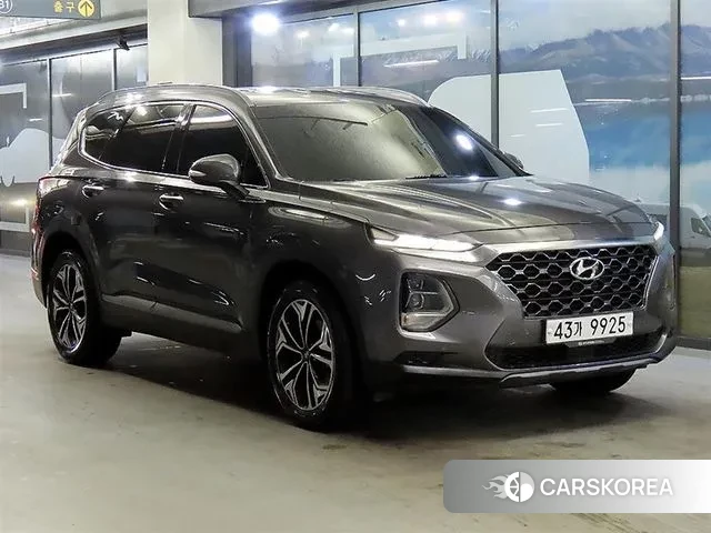 Hyundai Santa Fe TM 2018 Серый из Кореи
