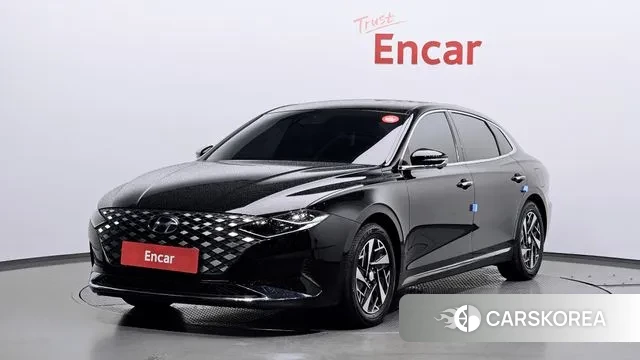 Hyundai The New Grandeur IG Hybrid 2022 Черный из Кореи