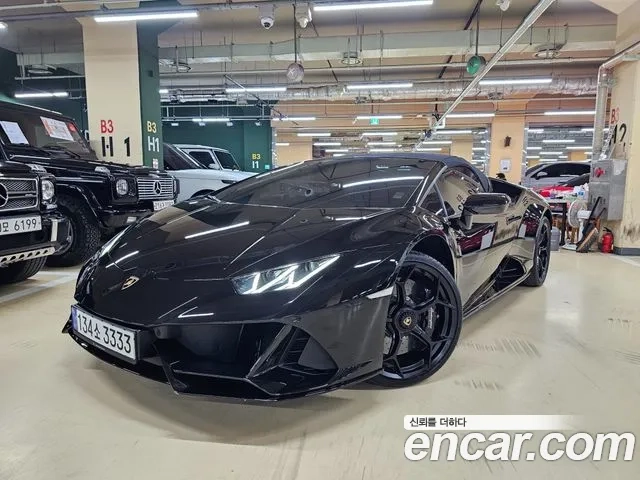 Lamborghini Huracan 2023 Черный из Кореи