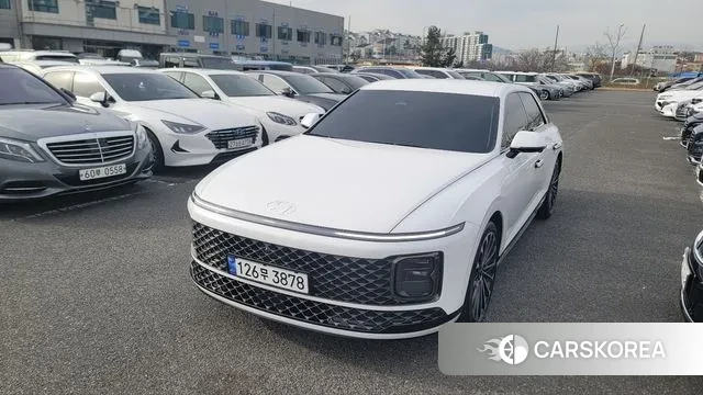 Hyundai Grandeur Hybrid (GN7) 2024 Белый из Кореи