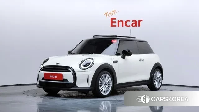 Mini Cooper 2021 Желтый из Кореи
