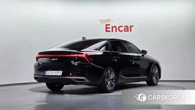 Kia K8 2021 Черный из Кореи