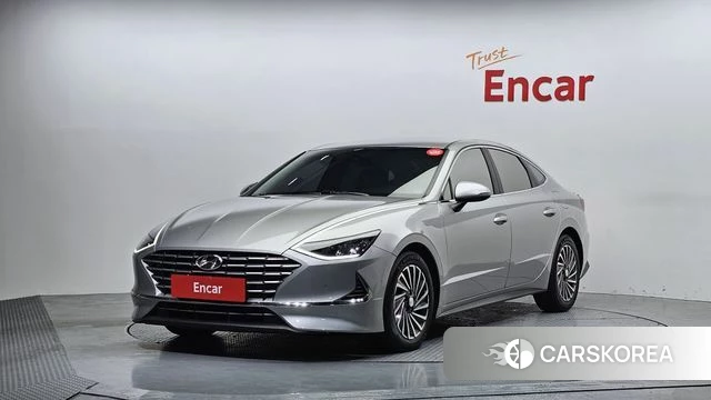 Hyundai Sonata Hybrid (DN8) 2020 Серебряный из Кореи