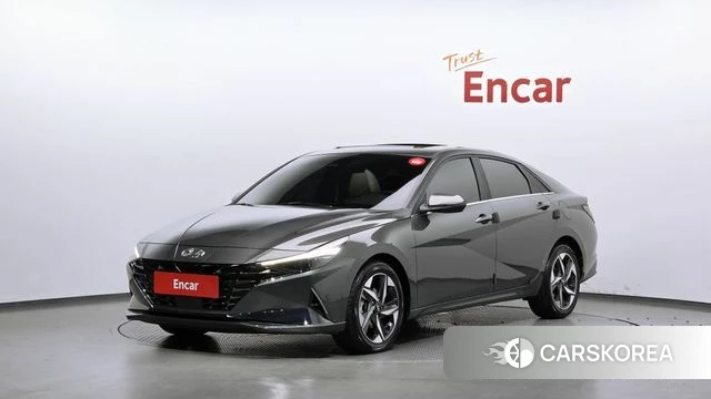 Hyundai Avante (CN7) 2022 Серый из Кореи