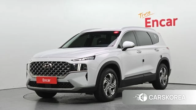 Hyundai The New Santa Fe 2022 Белый из Кореи