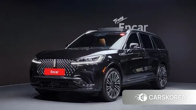 Lincoln Aviator 2nd generation 2024 Черный из Кореи