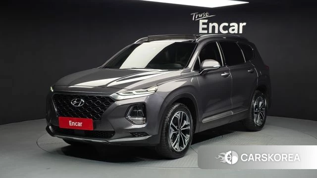 Hyundai Santa Fe TM 2018 Серый из Кореи
