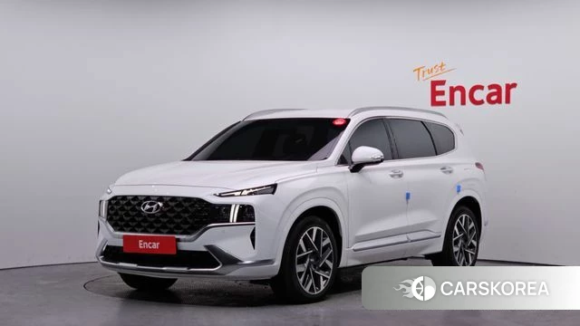 Hyundai The New Santa Fe 2021 Белый из Кореи