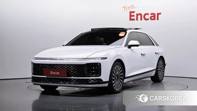 Hyundai Grandeur Hybrid (GN7) 2023 Белый из Кореи