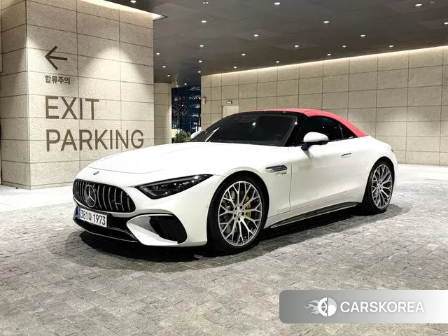 Mercedes-Benz SL-Class R232 2023 Белый из Кореи