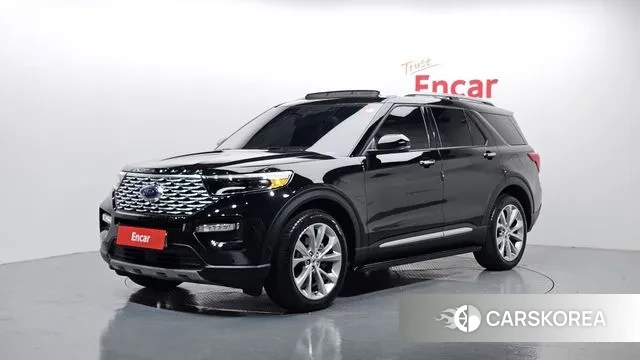 Ford Explorer 6th Generation 2021 Черный из Кореи