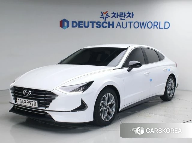 Hyundai Sonata (DN8) 2019 Белый из Кореи