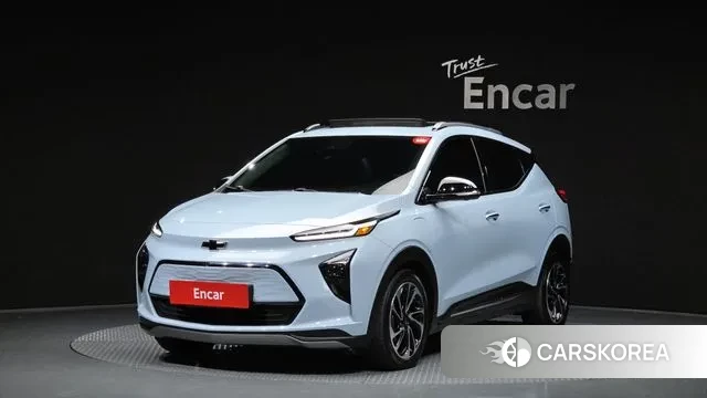 Chevrolet (GM Daewoo) Bolt EUV 2022 Небесно-голубой из Кореи