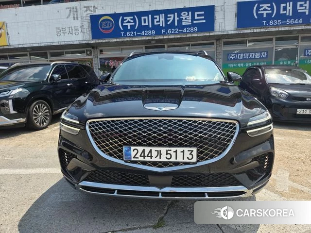 Genesis GV70 2023 Черный из Кореи