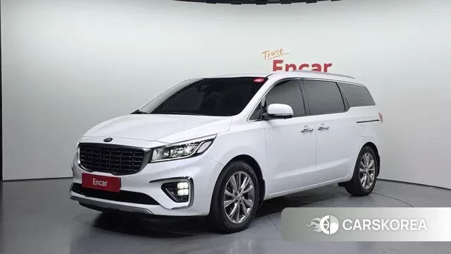 Kia The New Carnival 2018 Белый из Кореи