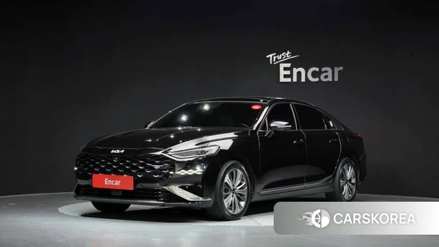 Kia K8 Hybrid 2022 Черный из Кореи