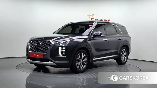 Hyundai Palisade 2021 Серый из Кореи